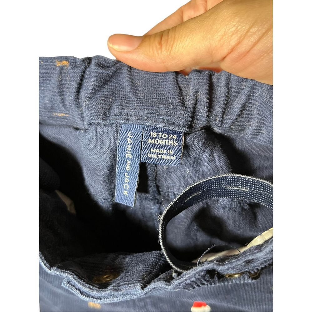 Janie and Jack The Corduroy Holiday Pant 18-24 months - Picture 6 of 7